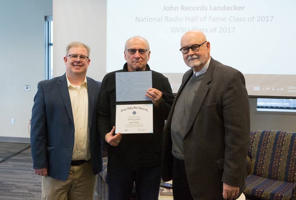 Radio Hall of Fame broadcaster receives surprise diploma during special presentation